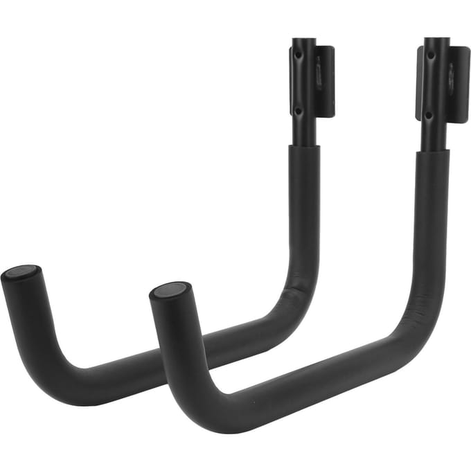 Kajak Muurmontagerek Ruimtebesparend Eenvoudige Installatie Stevige Kajak Muurhangers Surfplank Muurmontage black