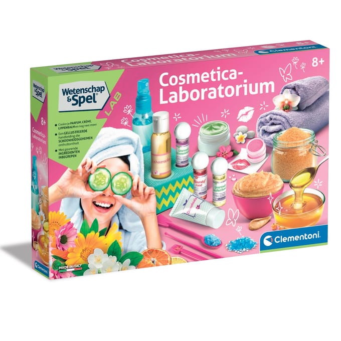 Clementoni Wetenschap & Spel - Cosmeticalaboratorium - Experimenteerdoos - STEM-speelgoed