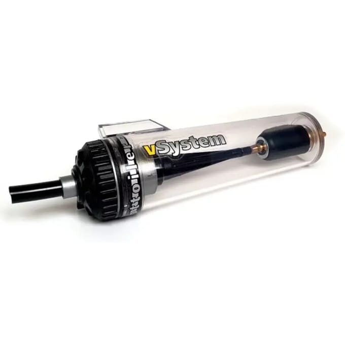 Motorfiets tank Scottoiler Vsystem