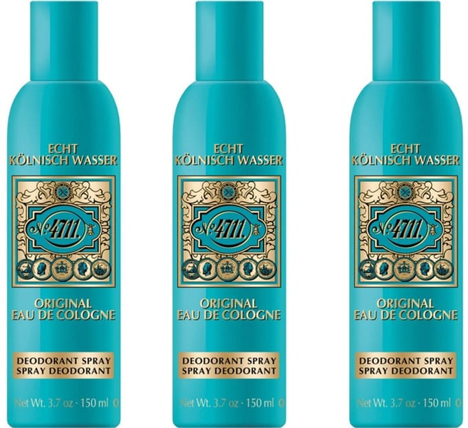 4711 Deo Spray - 3 x 150 ML Voordeelverpakking - Cologne Spray