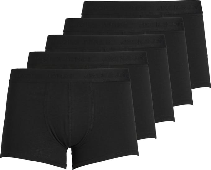 JACK & JONES PLUS - JACTONE IN TONE TRUNKS 5 PACK NOOS PLS Heren Onderbroek
