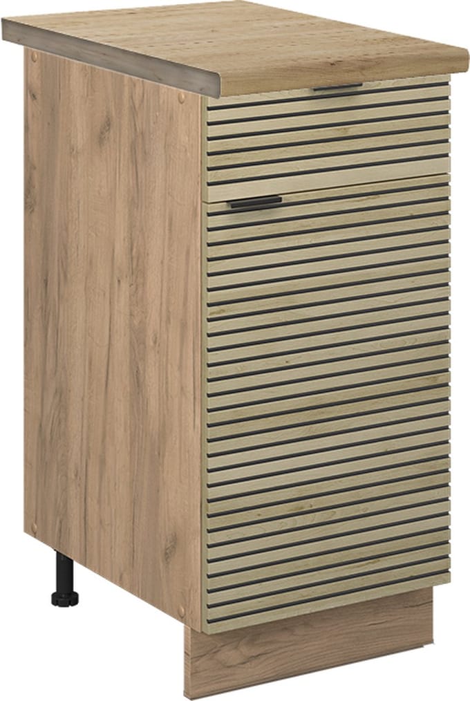 Vicco Fame-Line Keukenonderkast – 40 cm, WB Eik Eiken paneel