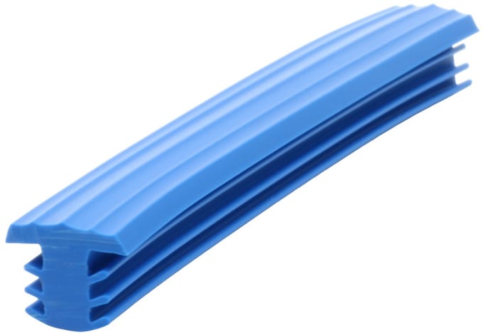 Traptrede Profiel Rubber Blauw, 25 Meter