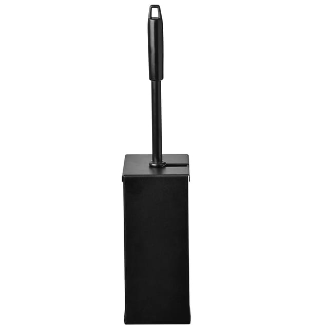 Toiletborstelset Quartzline rvs zwart 448951