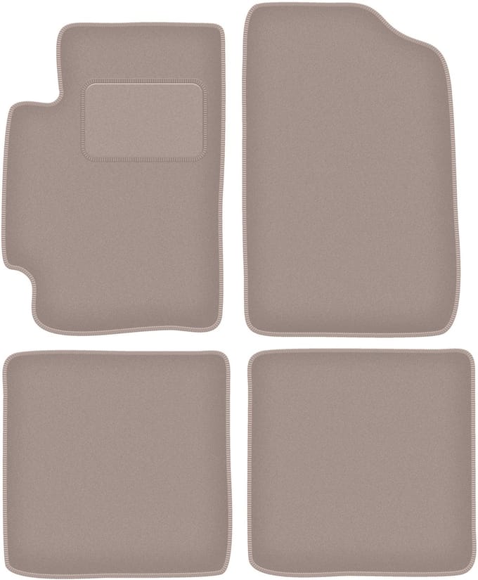 Beige velours matten voor: Lexus GS I sedan (1991-1997)