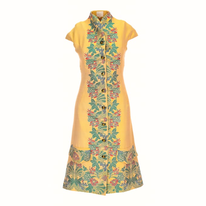 Vintage jacquardjurk van Vivienne Westwood - jaren '90