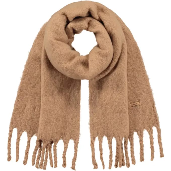 Barts Fyone Scarf Sjaal Dames - Lichtbruin - One size