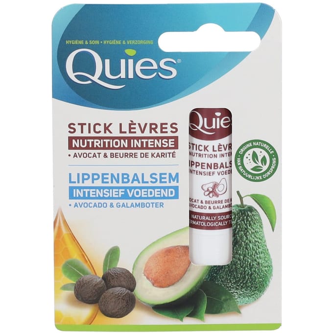 Quies Lip Care Regenerating Stick Avocado & Shea Butter 4,5 g