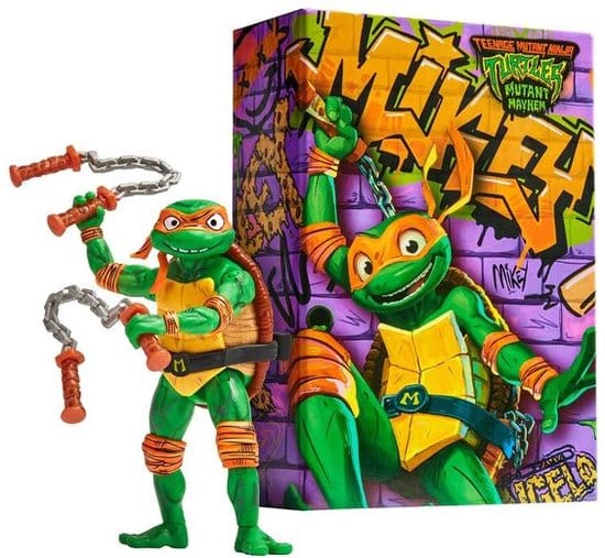 Teenage Mutant Ninja Turtles: Mutant Mayhem Action figure Comic Con Michelangelo 18 cm