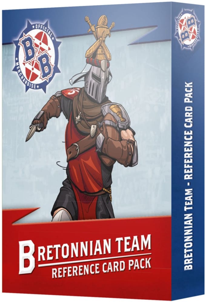 Bretonnian Blood Bowl Team card pack (Warhammer nieuw)