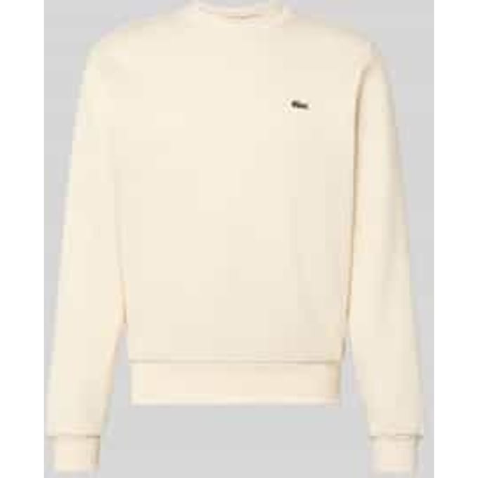 Lacoste Bio Cotton Fleece Crew Sweater Heren - Maat XL