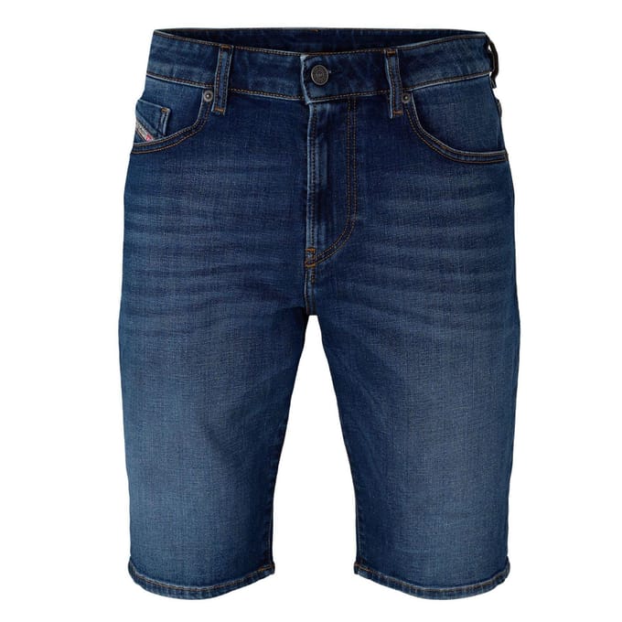 Diesel Heren Denim Slim Shorts (Blauwe Denim)