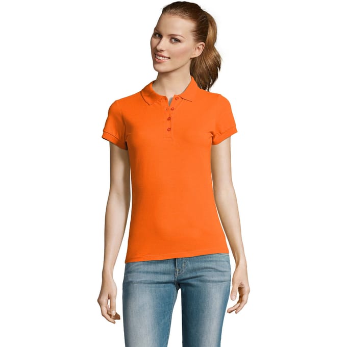 SOLS Dames/Dames Passion Poloshirt (Oranje)