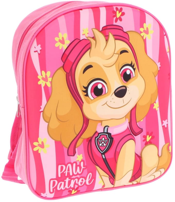 Paw Patrol 3D Rugzak - Schooltas - Polyester - Roze - Rugzak kind