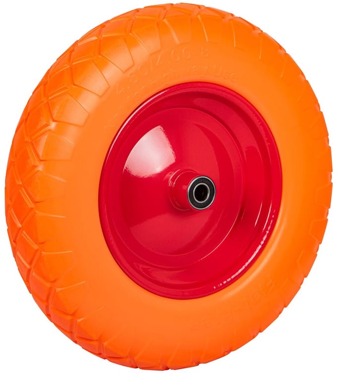 Tubeless wiel - 400 x 98 mm - kogellager 16 mm