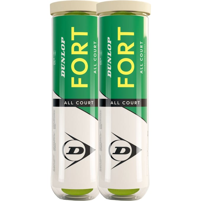 Dunlop Fort All Court 2x Verpakking 4 Stuks