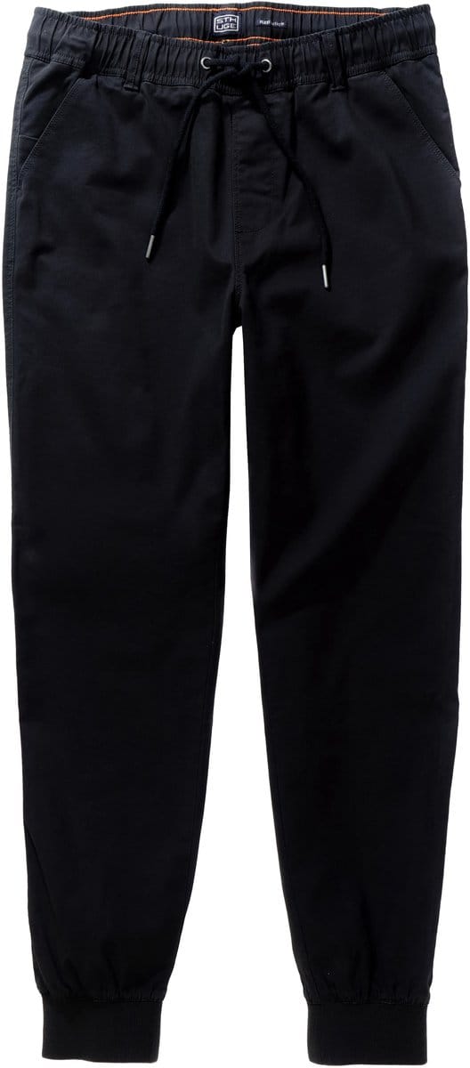 STHUGE - Heren - herencomfortbroek modern fit - Zwart - Maat L