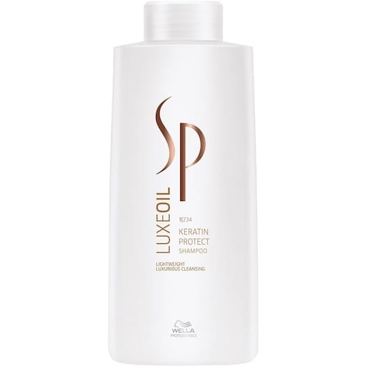 Wella Professionals SP Luxe Keratin Protect Shampoo - 1000 ml - Alle haartypen