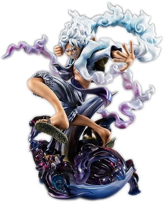 Verzamel figuur - Actiefiguur - Hobby display - Dynamische sculptuur - 23 cm hoog - Wit