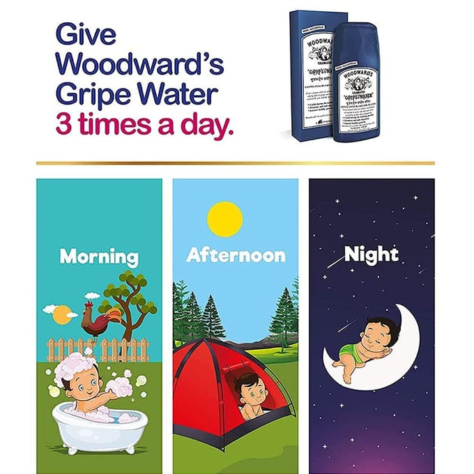 Woodward's Gripe Water 130ml (Pakket van 3) blue