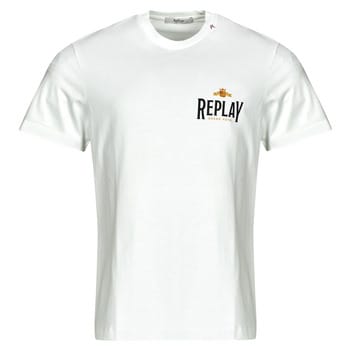 Regular fit T-shirt van puur katoen met logoprint