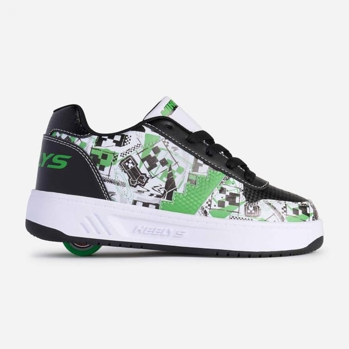 Heelys Minecraft Kama White/Black/Green