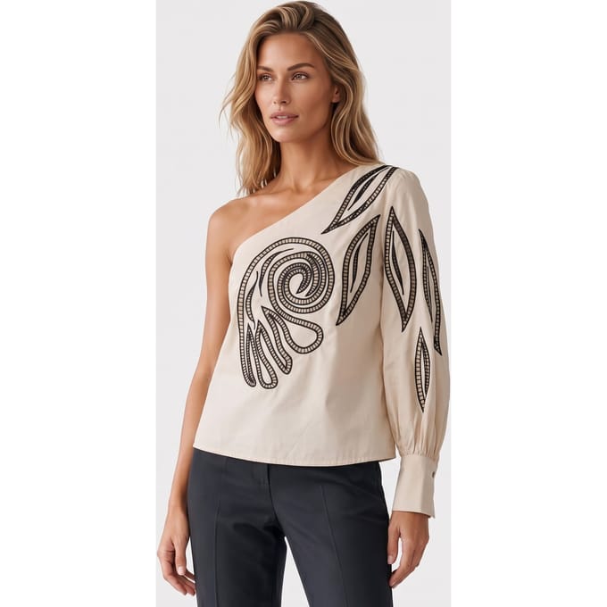 & Other Stories St Lou Top White Taglia: XS | Maglie a manica lunga Outlet | Donna | Bianco