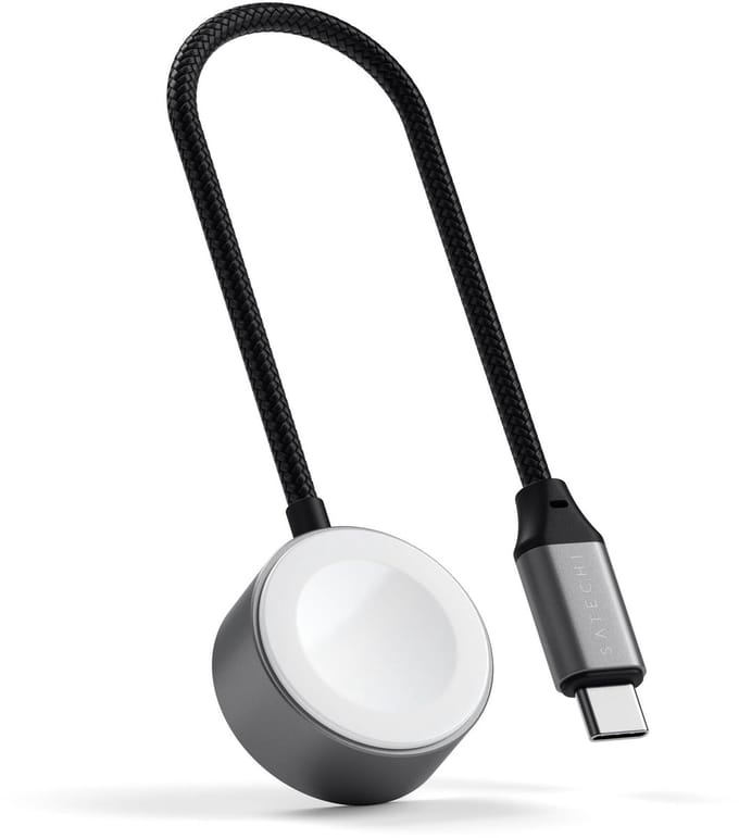 Satechi ST-QCAWM Magnetische laadkabel Watch Series 1, Watch Series 2, Watch Series 3, Watch Series 4, Watch Series 5, Watch Series 6, Watch Series...