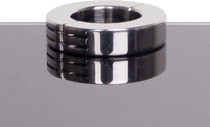 Ballstretcher RVS met groeven scharnierend 14 mm hoog Ø 35 mm