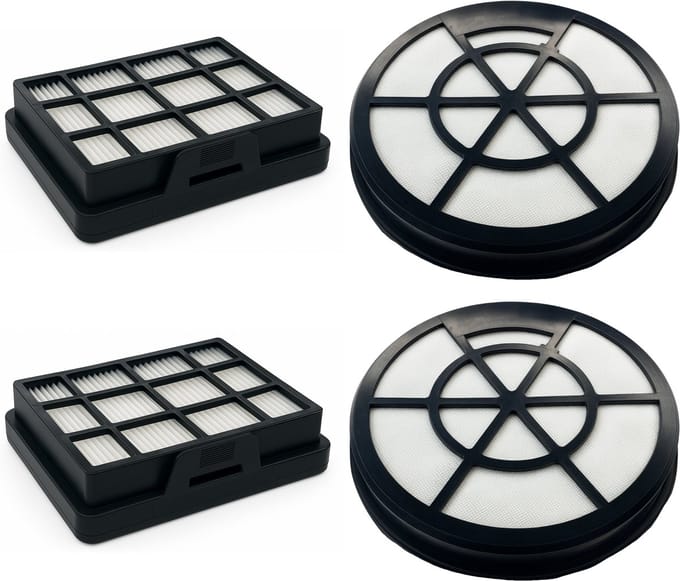 Filter voor Bosch vervangingsfilter 17006053/17001740/12025213 [Pack 4] BBZ152EF série 2 (BGC05) stofzuiger