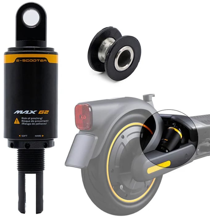 Originele Achtervering / Schokdemper voor Segway-Ninebot Max G2