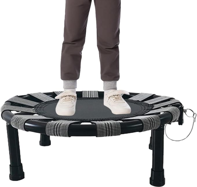 Kindertrampoline - Springapparaat - Binnen Beweging - Inklapbaar Draagbaar - 45 x 20 x 8 cm