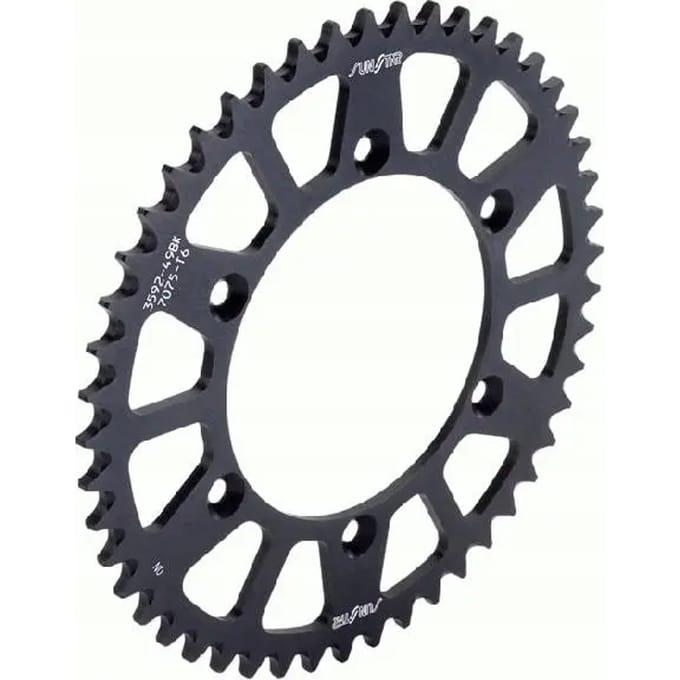 Ergal motorfiets kroon Sunstar 49T
