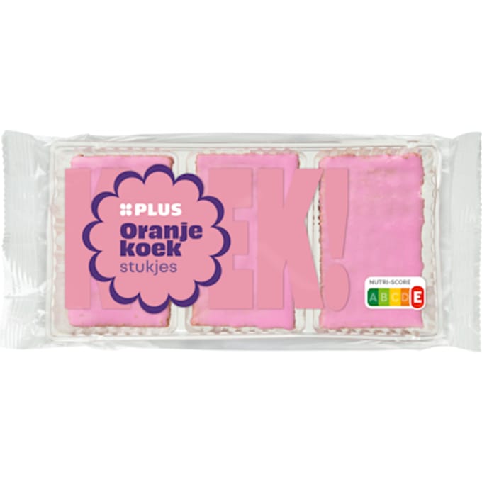 Oranjekoekstukjes