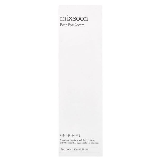 Mixsoon, Soy Eye Cream, 0.67 fl oz (20 ml) white