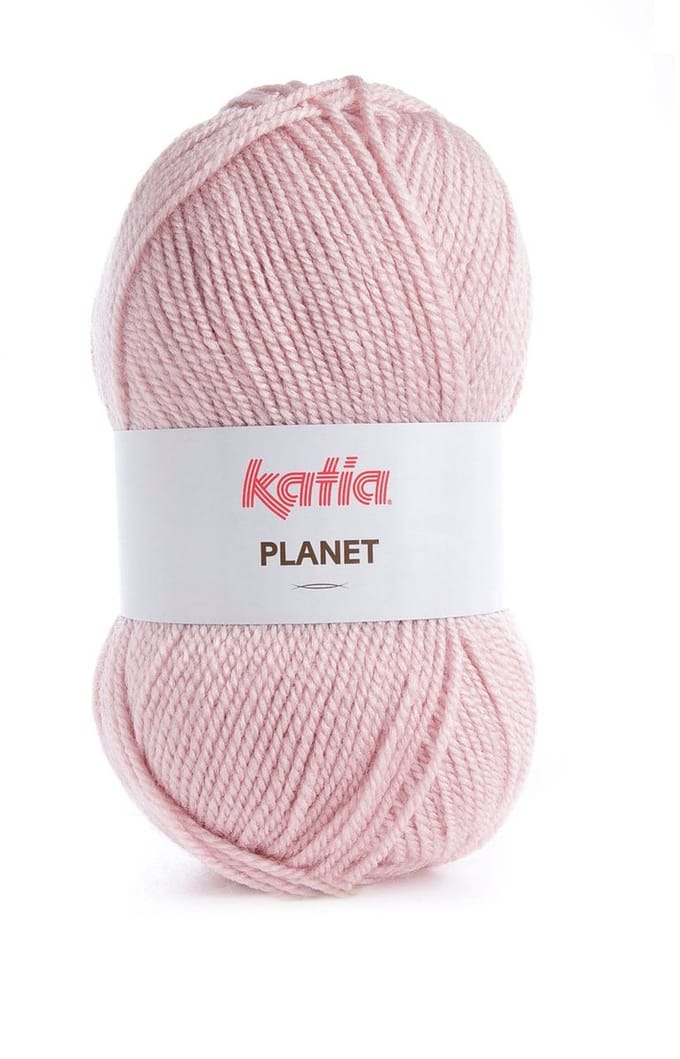 Katia Planet - 3999 licht oudroze - Acryl Garen