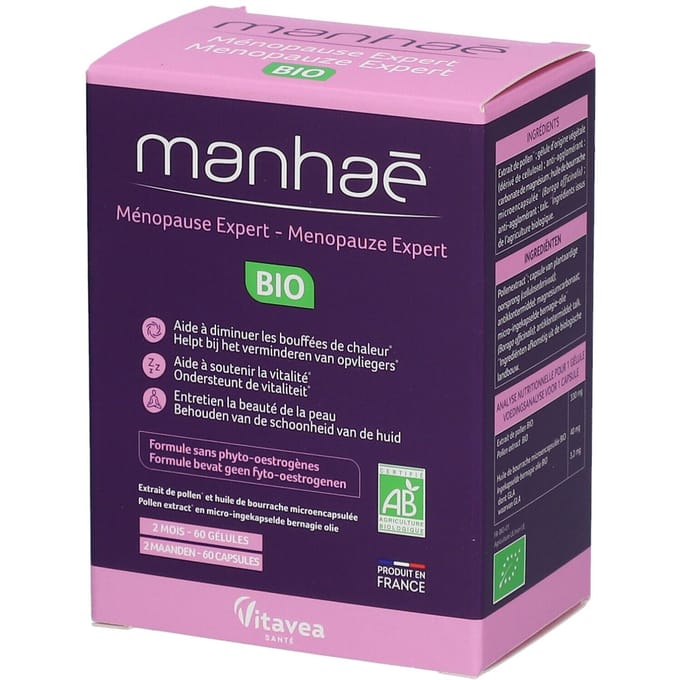 Vitavea Manhae Menopauze Expert Bio 60 Capsules