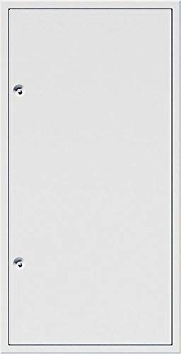 Inspectiedeur Z-profiel Muur Wit 600x1000mm Vierkant