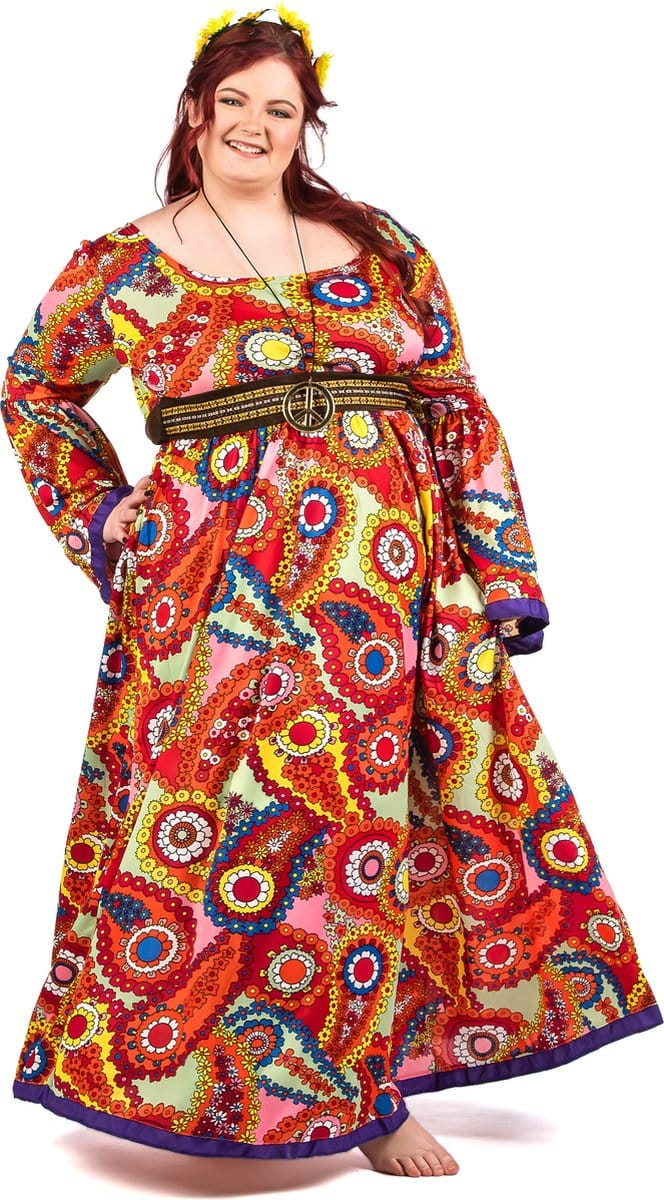 Hippie jurk Melanie dames