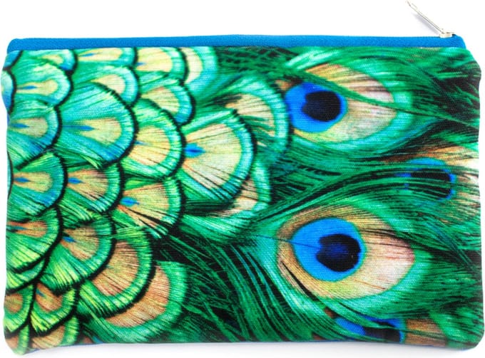 Etui W, Pauwen veren