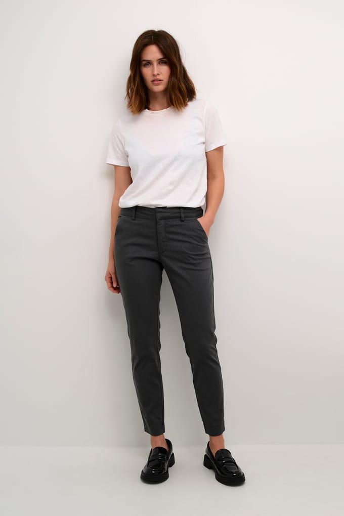 Casual broek Regular fit Dark Shadow grey