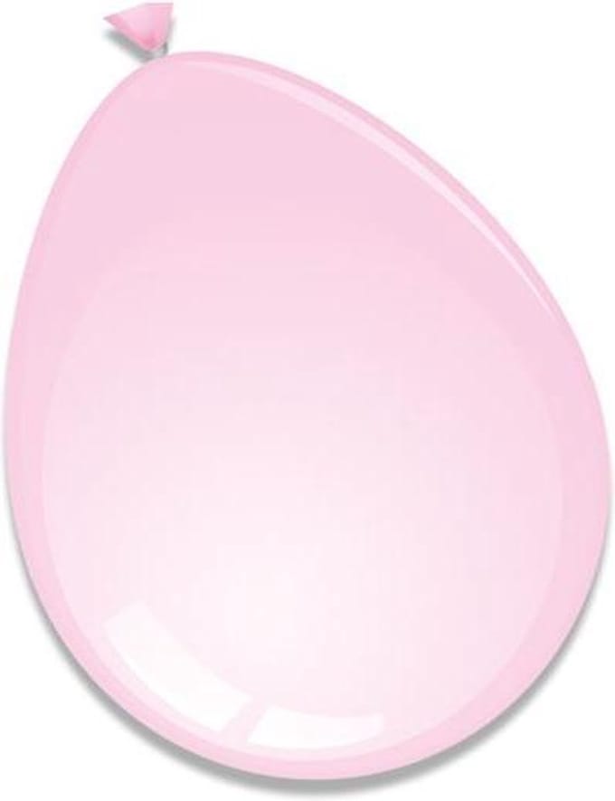 Ballonnen babyroze 10 stuks 30 cm