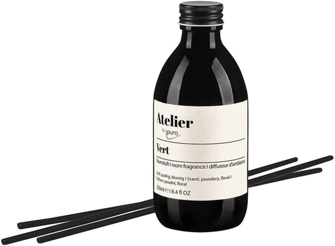 Atelier by Ipuro Geurstokjes Navulling Vert 250 ml - Huisparfum