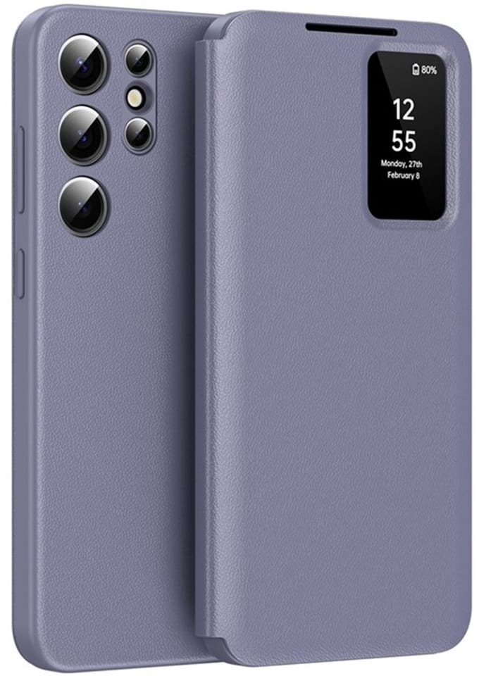 Techsuit - SmartView Series - Samsung Galaxy S25 Ultra - Purple
