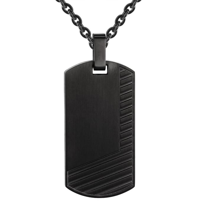 True Rebels Ankerketting - 2,5 - Edelstaal - Zwart