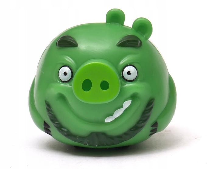 Angry Birds Speedster Leonard Auto Speelgoedfiguur