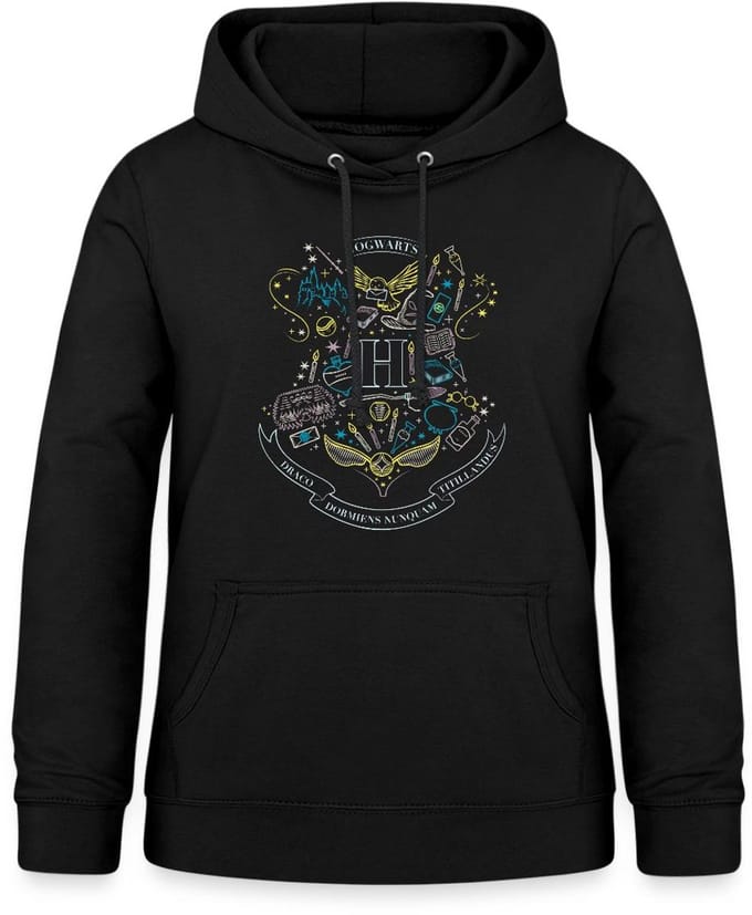 Harry Potter Hogwarts onderdelen Hoodie Dames