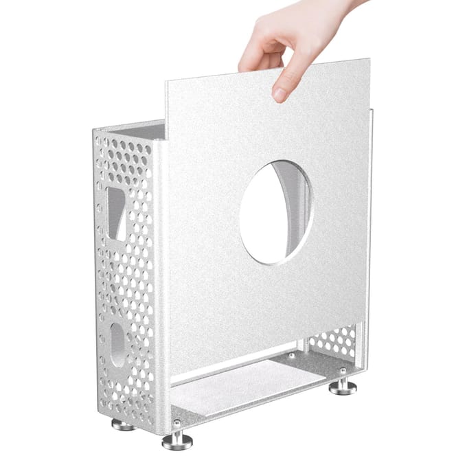 Chassis Standaard Aluminiumlegering Stijlvolle Look Verbeterde Warmteafvoer Schokbestendig Holle Desktop