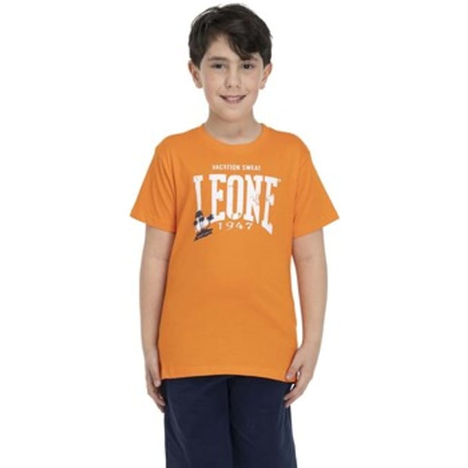 T-shirt Korte Mouw Leone 1947 Boy Short Sleeves Beach