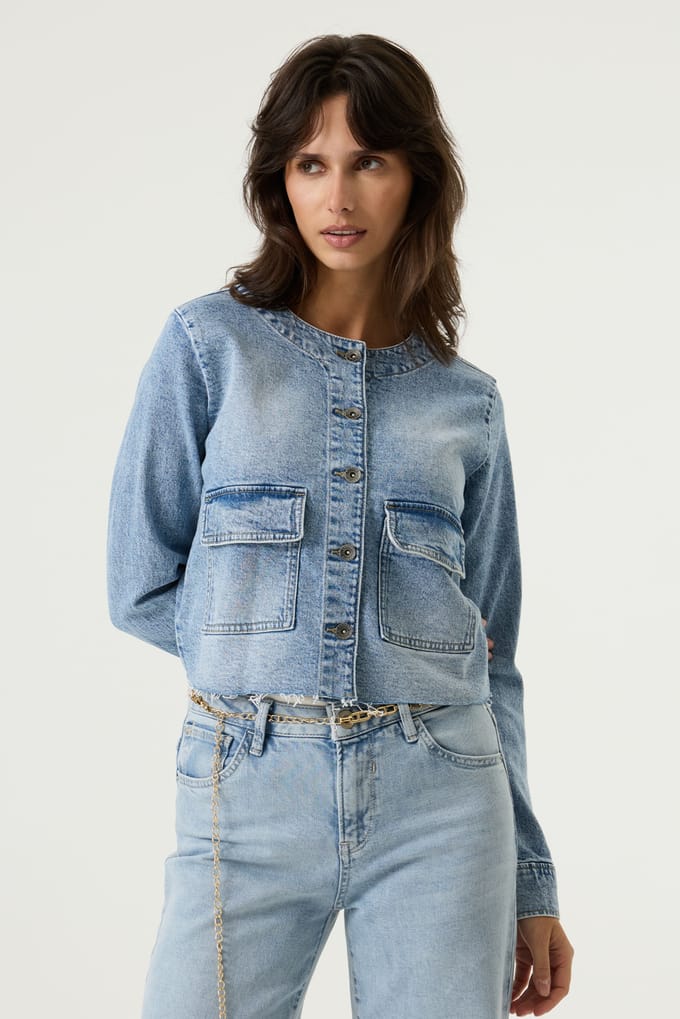 Garcia denim jack light used